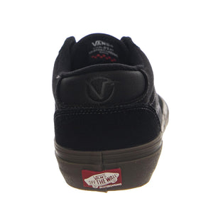 Skate Rowan Black/Dark Gum -- Scarpe Stringate Nero / Marrone Scuro VN0A5JIC 39L1 VANS 