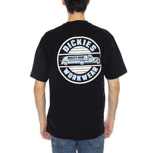 DICKIES Circle Tee Black - Maglietta Girocollo Uomo Nera DK0A87QLBLK1 . DICKIES 