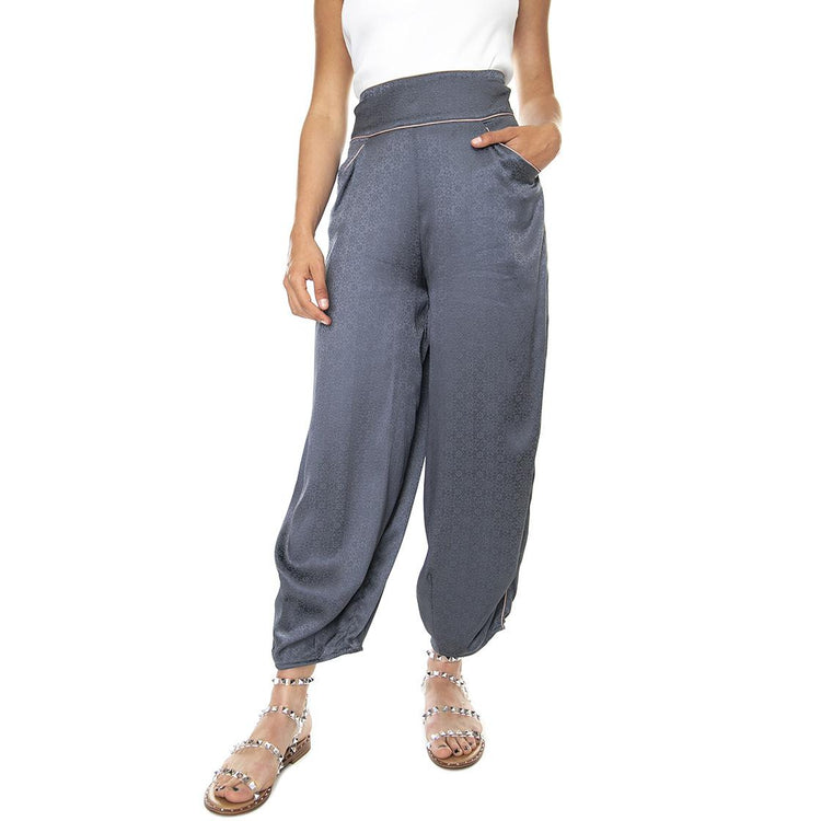 021SD25025 - Pantaloni Donna Grigi / Antracite Melange 021SD25025 -S2013 . ALESSIA SANTI 