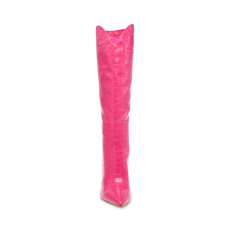 Resolute Pink Croco - Stivali Donna Rosa SMSRESOLUTE-636  STEVE MADDEN 