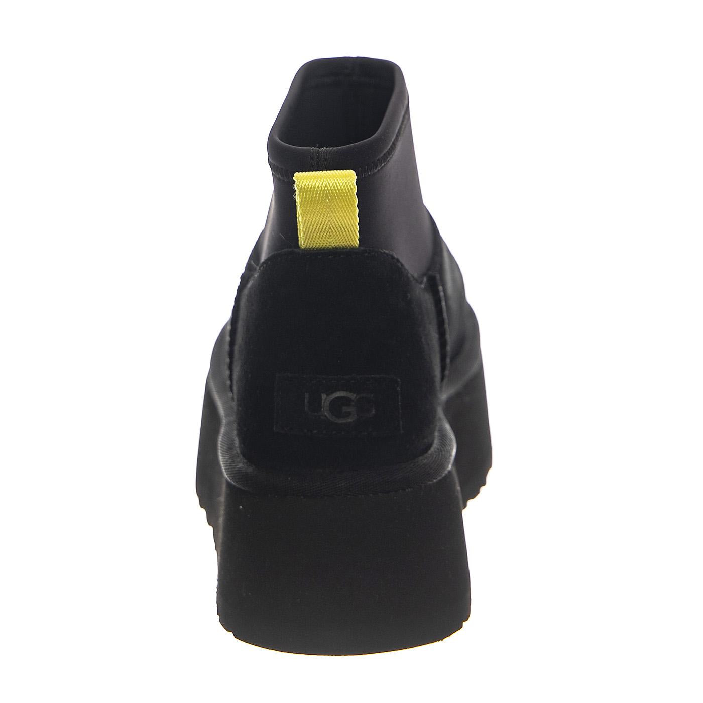 W Classic Mini Dipper Black - Stivaletti Donna Neri 1168170-BLK  UGG 