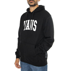 Vans Arched Pullover Black - Felpa con Cappuccio Uomo Nera VN000HNWBLK1  VANS 
