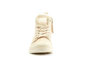 Pampa Hi Zip Wl Sahara - Scarpe Stringate Profilo Alto Donna Beige PAS95982-217-M  PALLADIUM 