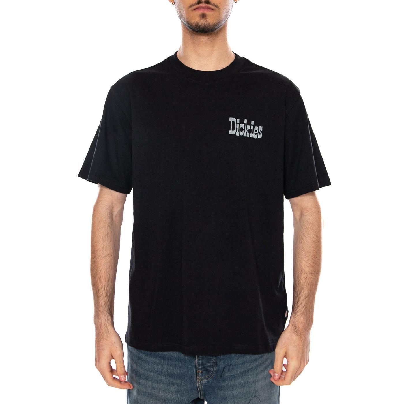 VERNAL SS TEE BLACK - Maglietta Girocollo Uomo Nera DK0A88JV BLK1 DICKIES 