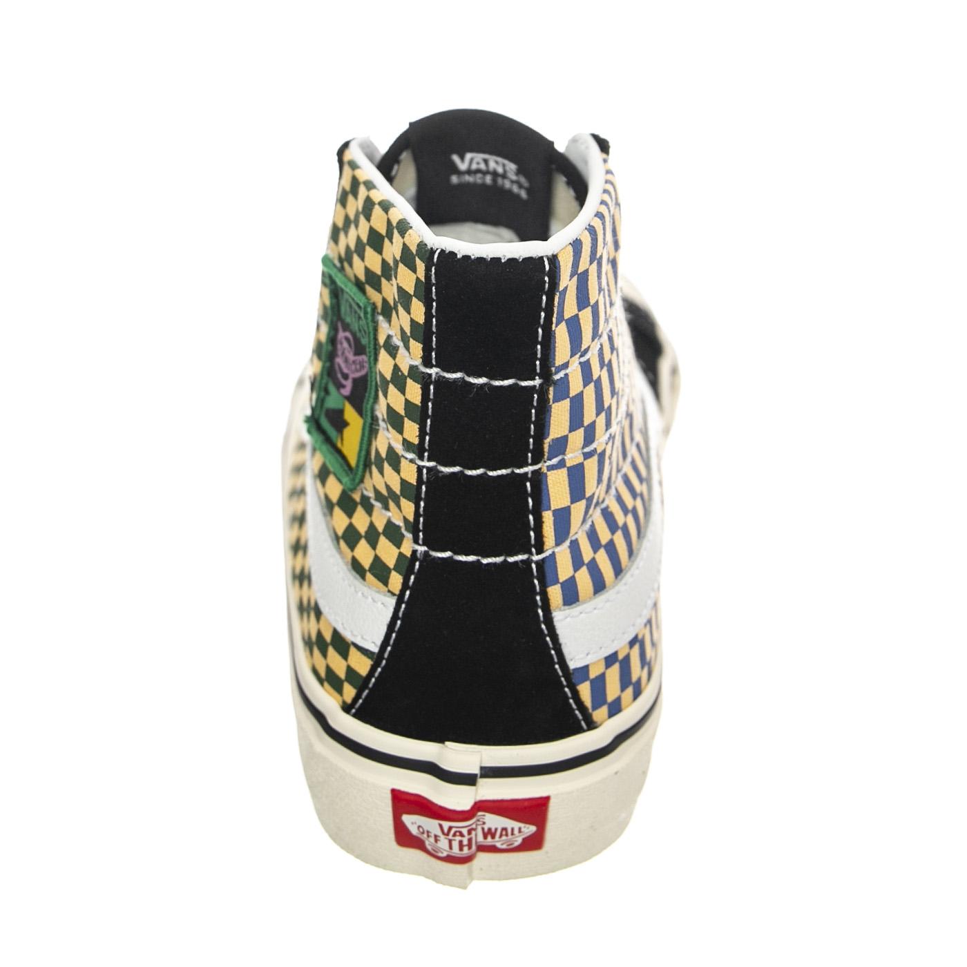 UA SK8-Hi 138 Decon VR3 SF Mami Wata Cream - Scarpe Stringate Profilo Alto Uomo Nere / Multicolore VN0A4BX7CRM1  VANS 
