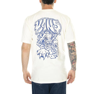 Prowler SS Tee Marshmallow - Maglietta Girocollo Uomo Beige VN000G4NFS81  VANS 