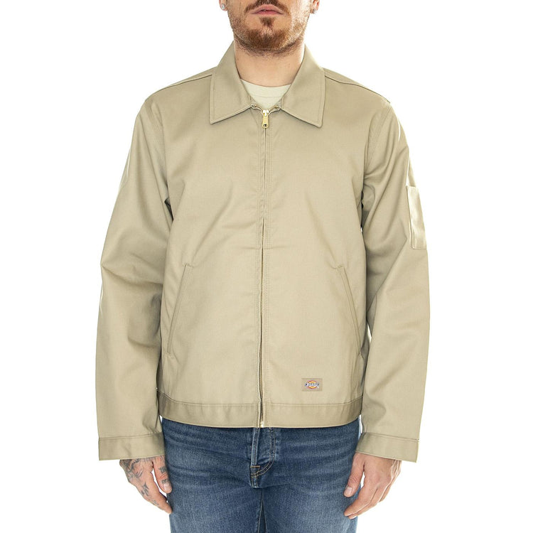 Unlined Eisenhower Jacket Rec Khaki - Giacca Uomo Beige DK0A4Y6UKHK1  DICKIES 
