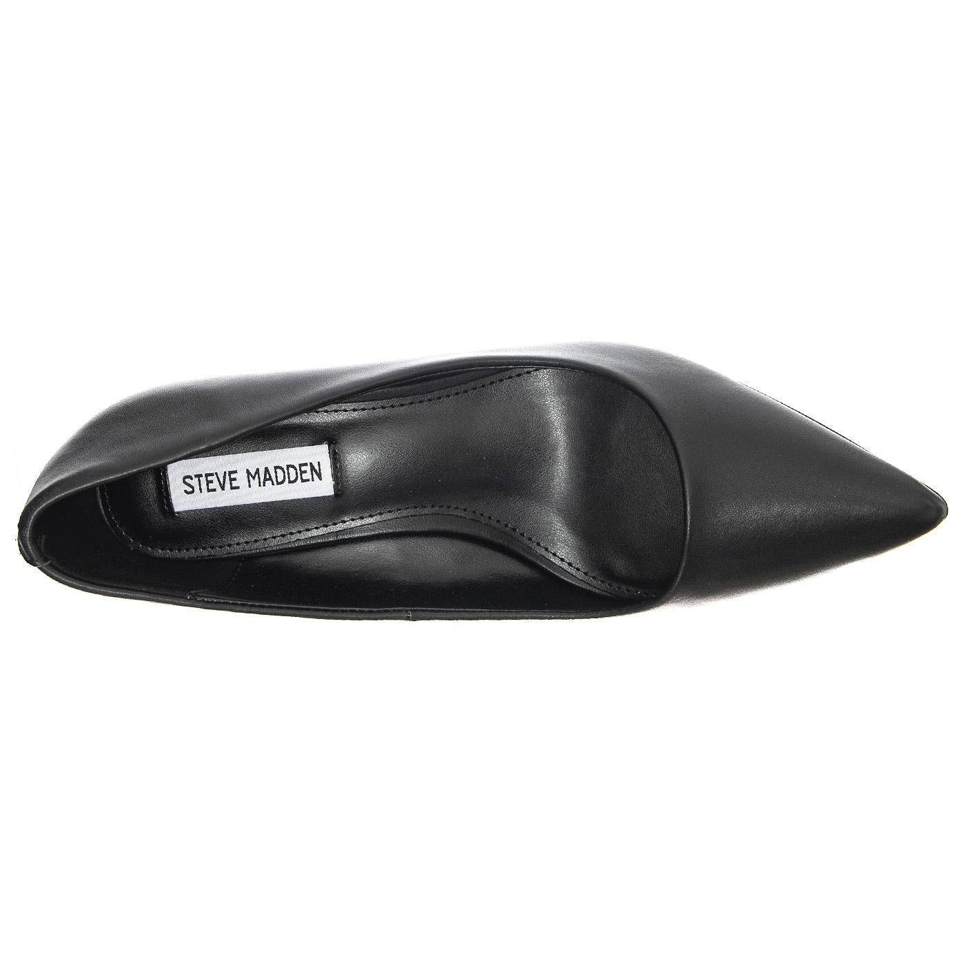 Valenzia Black Leat - Scarpe Décolleté Donna Nere SMSVALENZIA-BLK  STEVE MADDEN 
