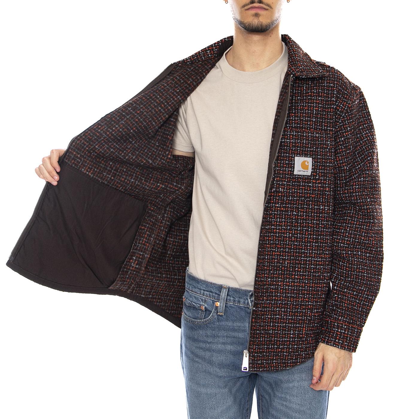 Bellamy Shirt Jac Bellamy Check, Tobacco I035422.34SXX . CARHARTT WIP 
