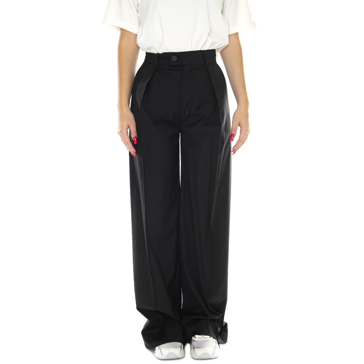 Pantalone Donna 999 Black - Pantaloni Donna Neri W261KORA527W593-999  SKILLS 