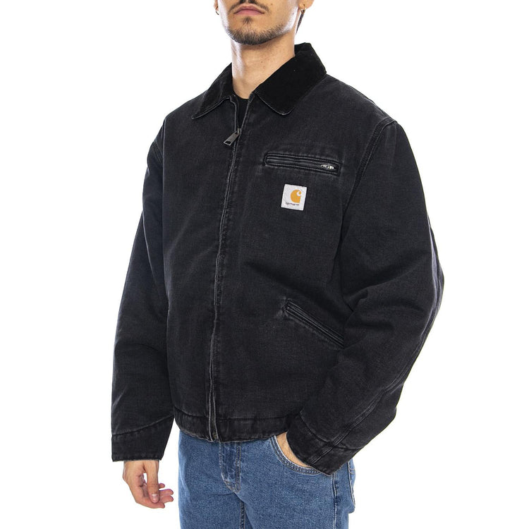 OG Detroit Jacket Black / Black - Giacca Uomo Nera I035878.00E06 . CARHARTT WIP 