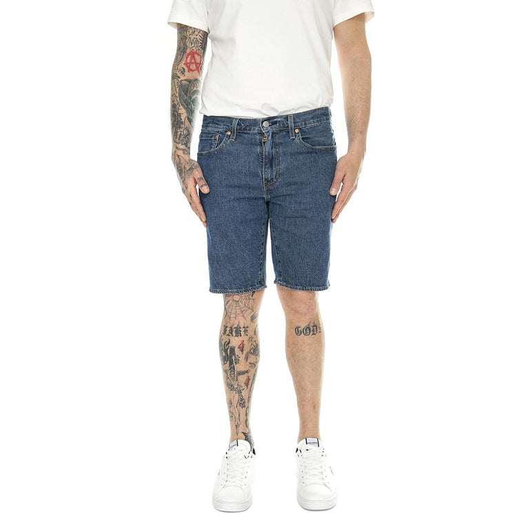 405 Standard Shorts Blue Core Cool Short Med Indigo Worn In - Bermuda Denim Jeans Uomo Blu 39864-0137  LEVIS 