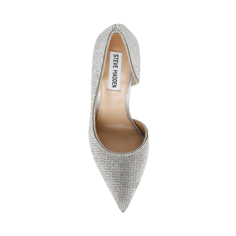 Damzil-R Rhinestones - Scarpe Décolleté Donna Argento SMSDAMZIL-R-RHI  STEVE MADDEN 