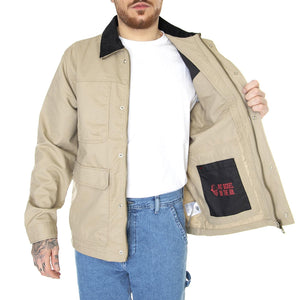 Valley Grande Chore Khaki - Giacca Uomo Beige DK0A4Y4LKHK1  DICKIES 