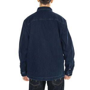 Workwear Overshirt Medium Worn Wash - Camicia Uomo Blu 112355654-BLUE  LEE 