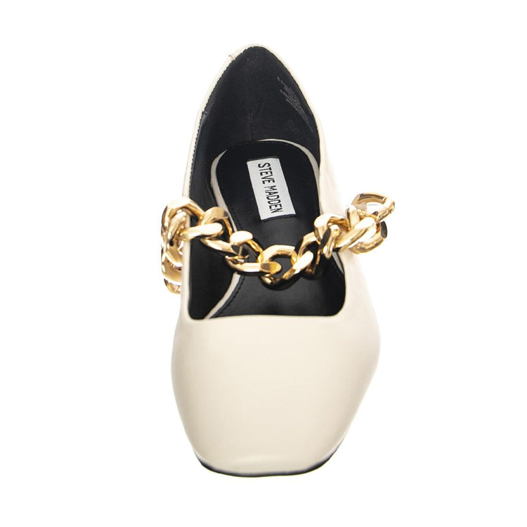 Queenie White Lea - Scarpe Profilo Basso Donna Bianche SMSQUEENIE-WHT . STEVE MADDEN 