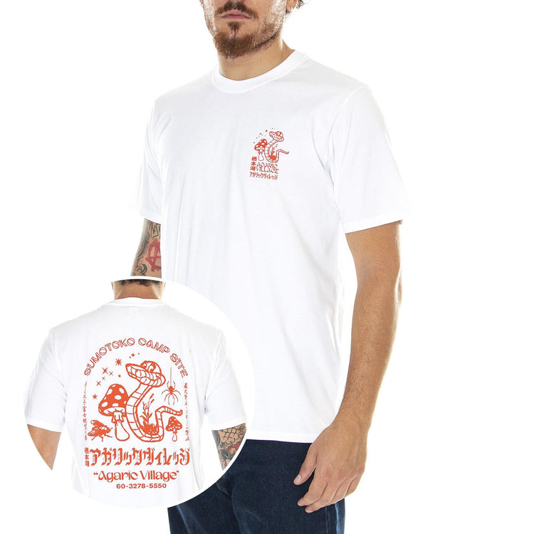 Agaric Village TS White - Maglietta Girocollo Uomo Bianca I032552.02.67.  EDWIN 