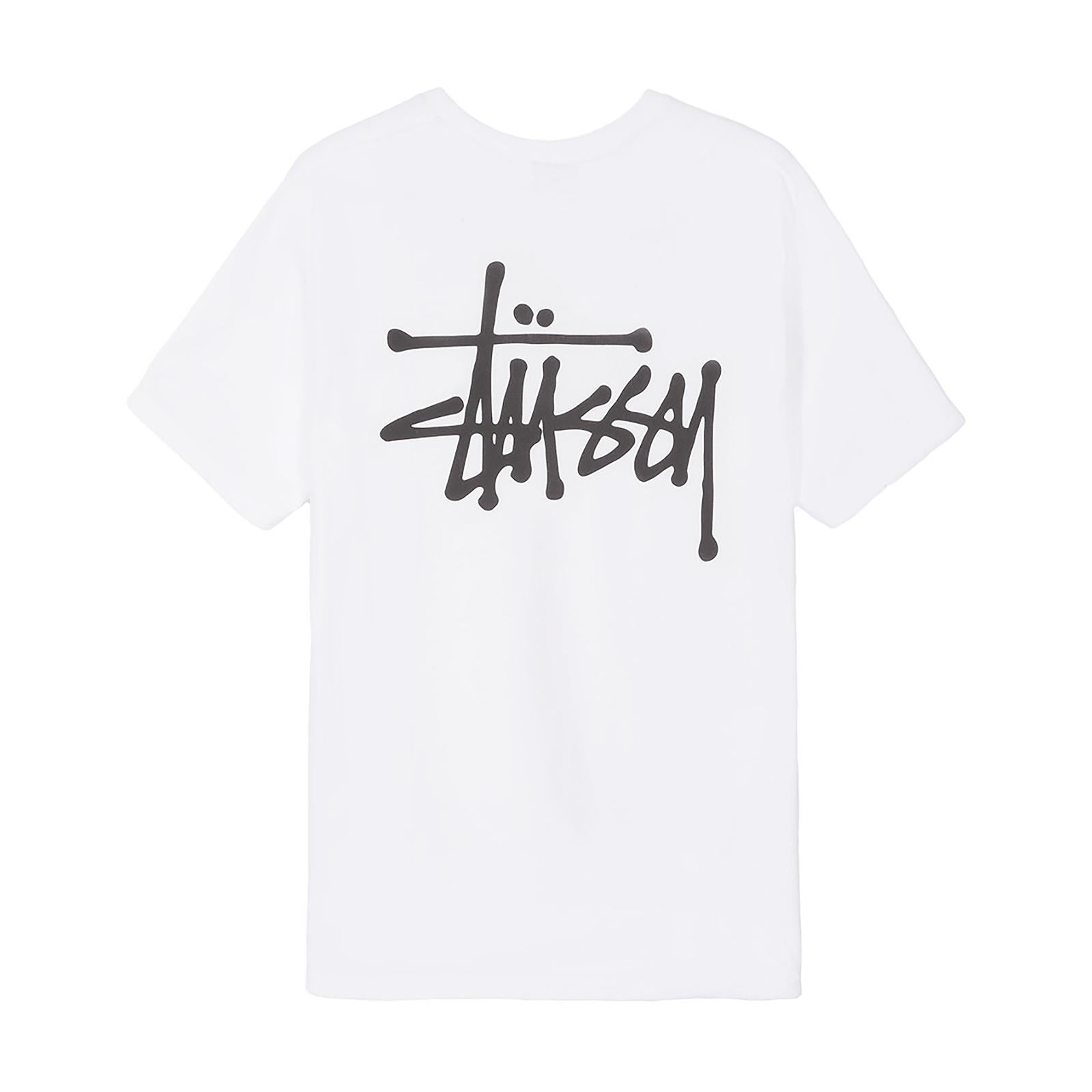 BASIC STUSSY TEE WHITE 1904181-WHITE  STUSSY 