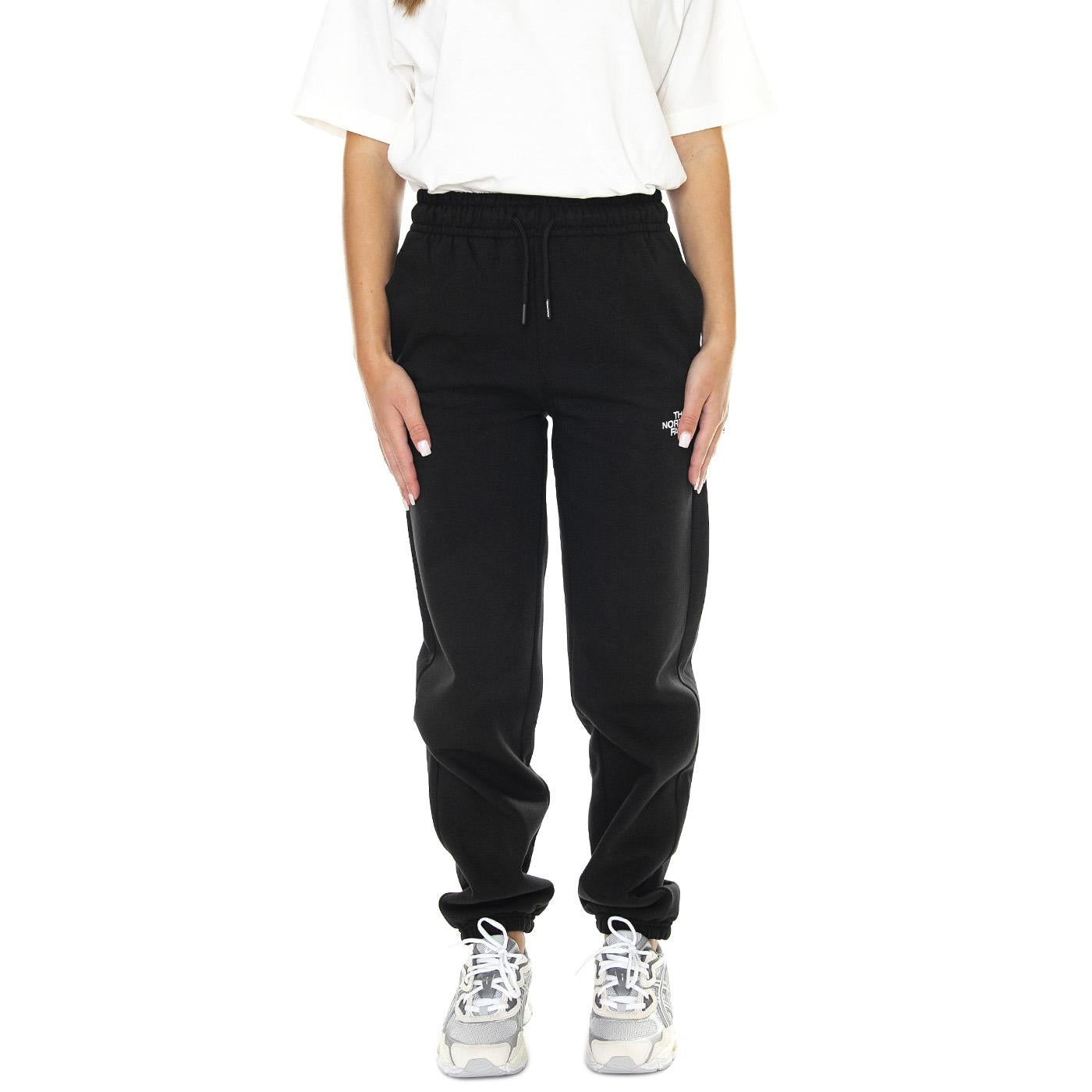 W' Essntial Jogger Tnf Black - Pantaloni Donna Neri NF0A7ZJFJK31  THE NORTH FACE 