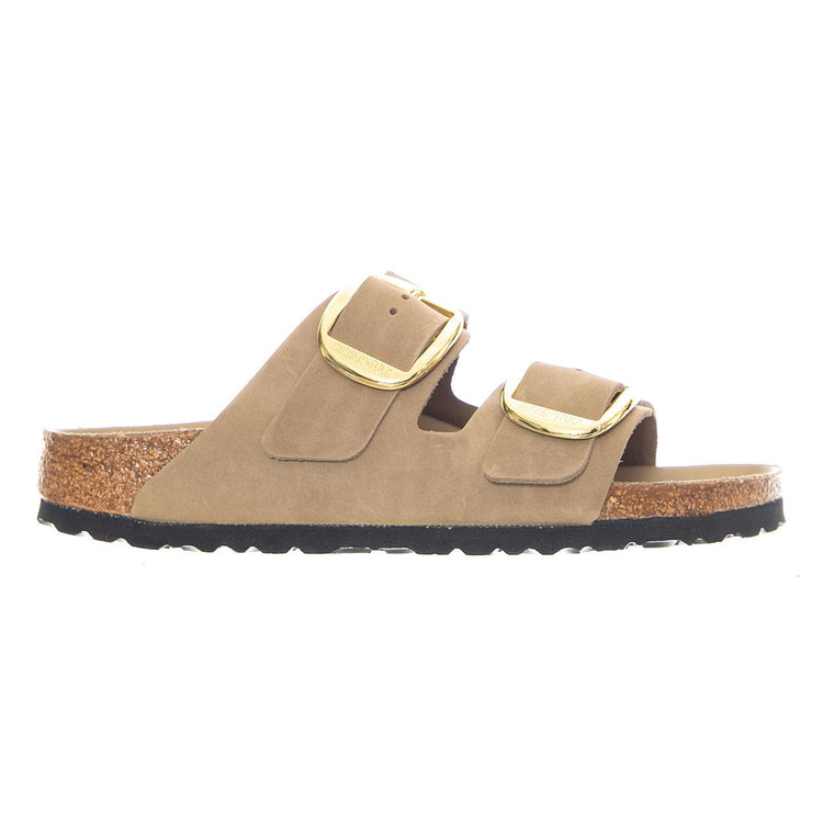 Arizona Big Buckle Oiled Leather Narrow Fit Tobacco Brown - Sandali Donna Marroni 1030395 TBN BIRKENSTOCK 