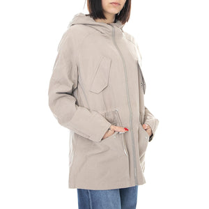 Womens Ebba Jacket - Taupe - Giacca Invernale con Cappuccio Donna Beige 171521-953-taupe  ELVINE 