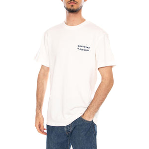 WORKWEAR SOUL TEE NATURAL - Maglietta Girocollo Uomo Bianca 112378767 WHT LEE 
