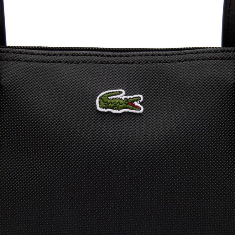 Lacoste Borsa Grande L 12 Black Tote Bag - Borsa Shopping Bag Nera NF1888PO  LACOSTE 