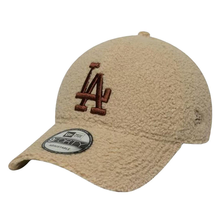 Borg 9FORTY Light Beige Los Angeles Dodgers - Cappellino Beige 60691229 . NEW ERA 