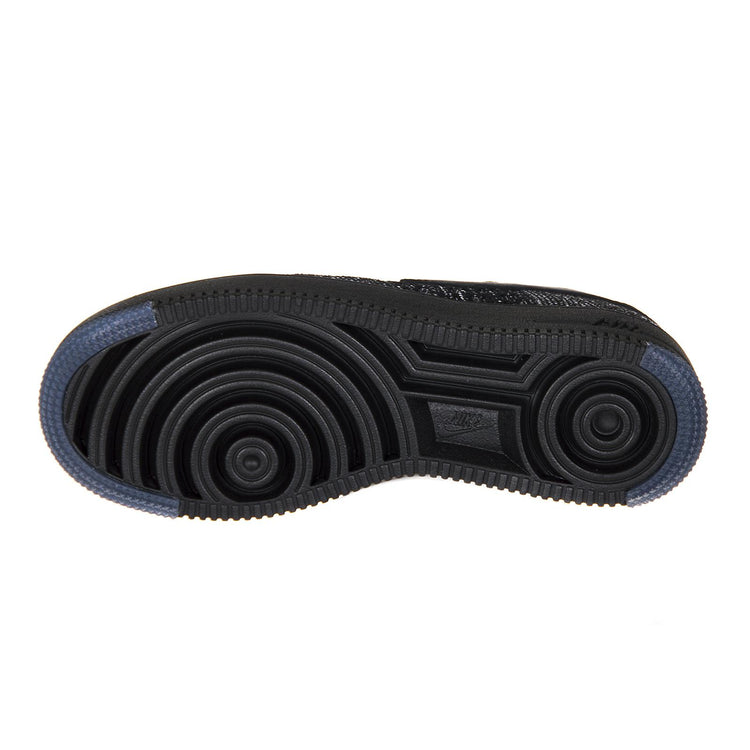 NIKE AIR FORCE 1 FLYKNIT LOW BLACK/BLACK-WHITE 93369_4  NIKE 