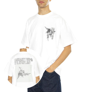 S/S Coordinate 02 T-Shirt White - Maglietta Girocollo Uomo Bianca I034012.02XX  CARHARTT WIP 