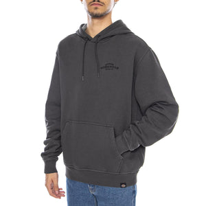Christiana GD Hoodie Black - Felpa con Cappuccio Uomo Nera DK0A87NQBLK1 . DICKIES 