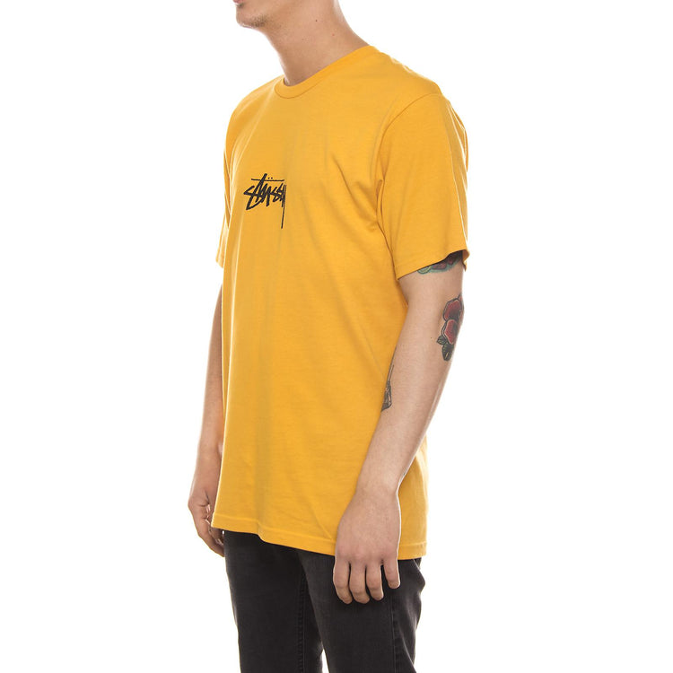 STOCK TEE MUSTARD 1904026-MUSTARD  STUSSY 