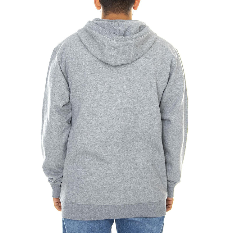 Mn Classic Zip - Concrete Heather - Felpa con Cappuccio e Zip Uomo Grigia VJ6KHKP  VANS 