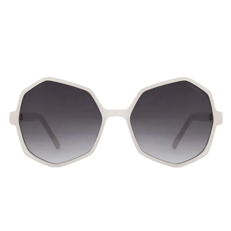 Bonnie Milky White UV 400 Protection Sunglasses - Occhiali da Sole Bianchi KOM-S2055  KOMONO 