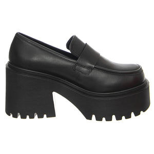 League Black Leather - Mocassini Donna Neri WSSLEAGUE-BLK  WINDSOR SMITH 
