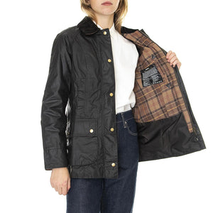 Beadnell Wax Jacket Rustic - Giacca Invernale Donna Marrone FW22-LWX0667-RU52  BARBOUR 