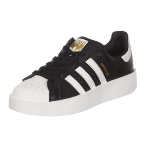 SUPERSTAR BOLD W CORE BLACK/FTWWHT/GOLDMT BA7667  ADIDAS 