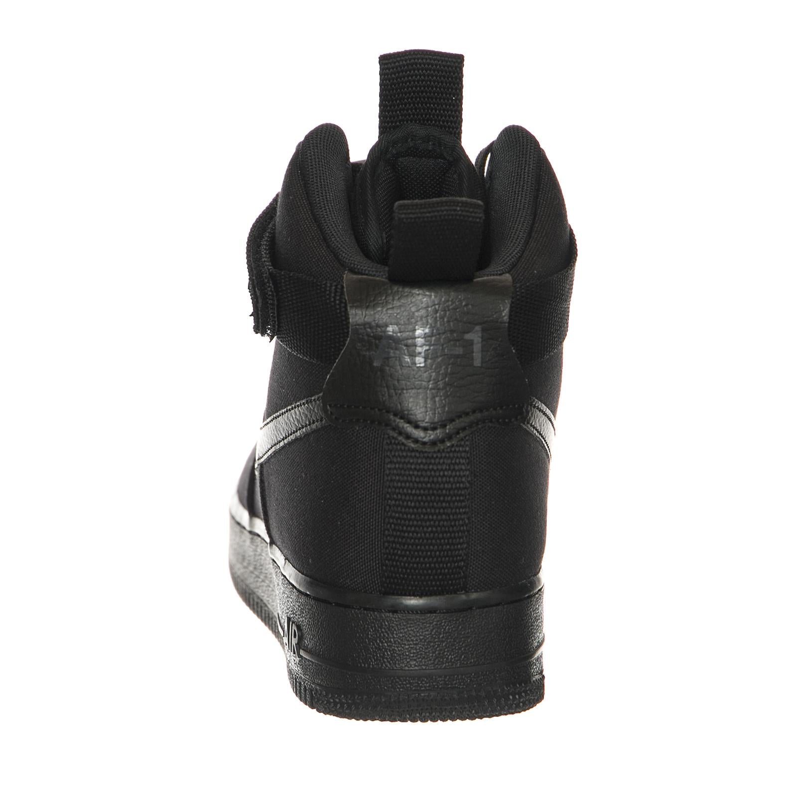 Air Force 1 High  07 Canvas BLACK/BLACK-ANTHRACITE AH6768-001  NIKE 