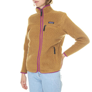 W's Retro Pile Jacket Nest Brown - Giacca Invernale Donna Marrone 22795-NESB  PATAGONIA 