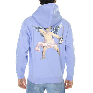 Watch Out Premium Hood Fleece Digital Violet - Felpa con Cappuccio Uomo Viola 112843042-DIV  OBEY 