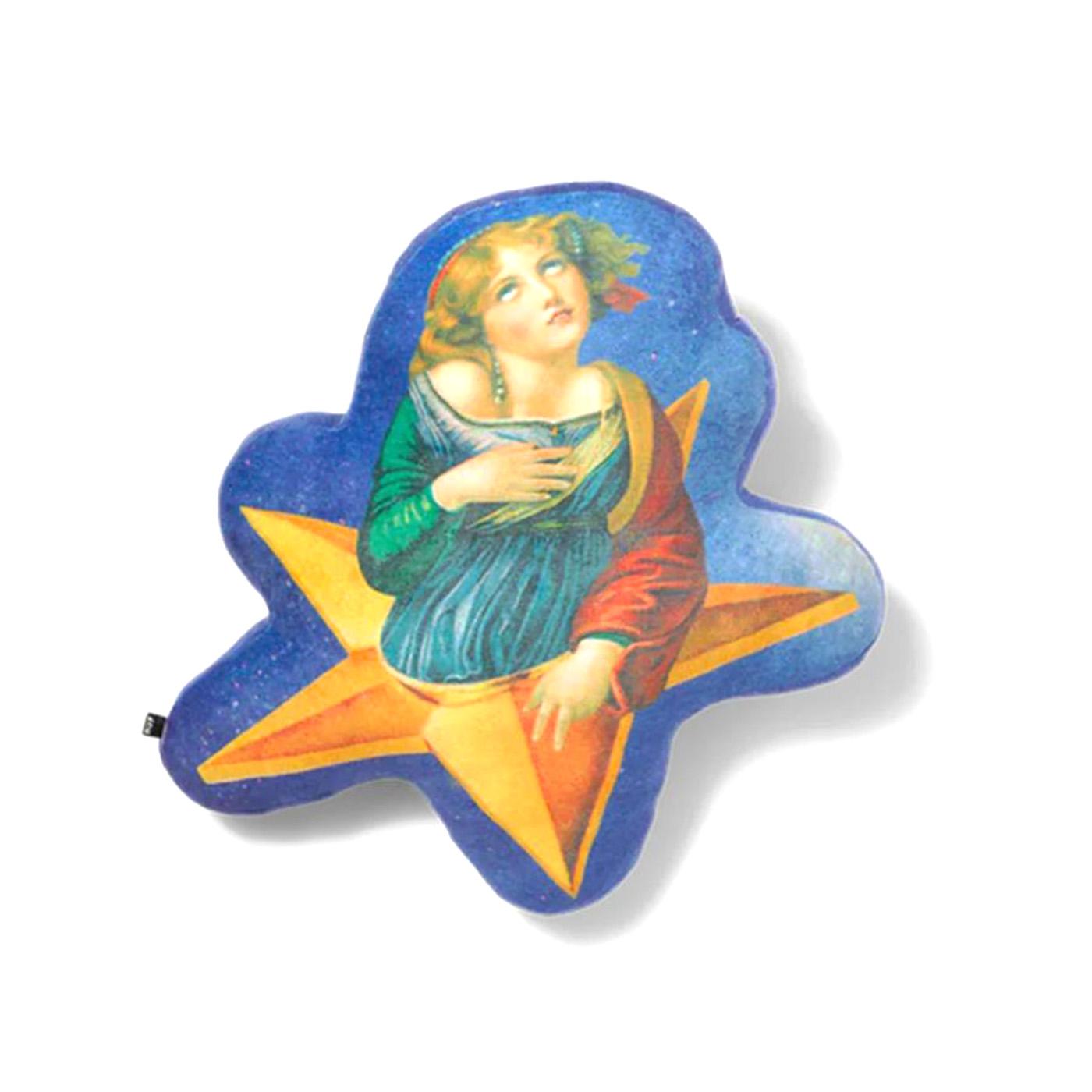 Star Girl Pillow Navy - Cuscino Blu / Multi AC00942 NVY HUF 