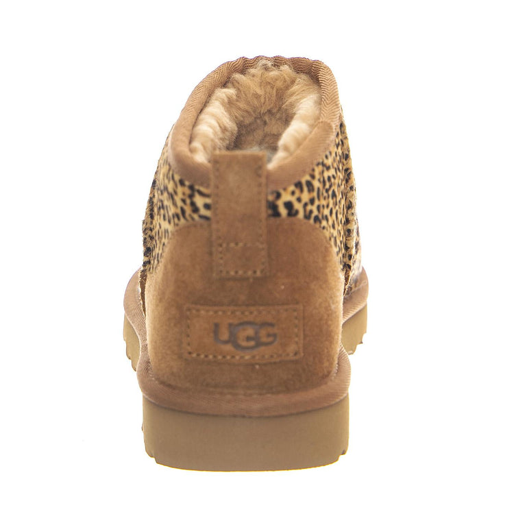 W Ultra Mini Speckles Chestnut- Stivaletti Donna Marroni / Animalier W-1149270CHE  UGG 