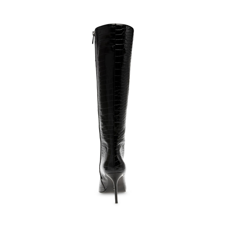 Lovable Black Croco - Stivali Donna Neri SMSLOVABLE-66  STEVE MADDEN 