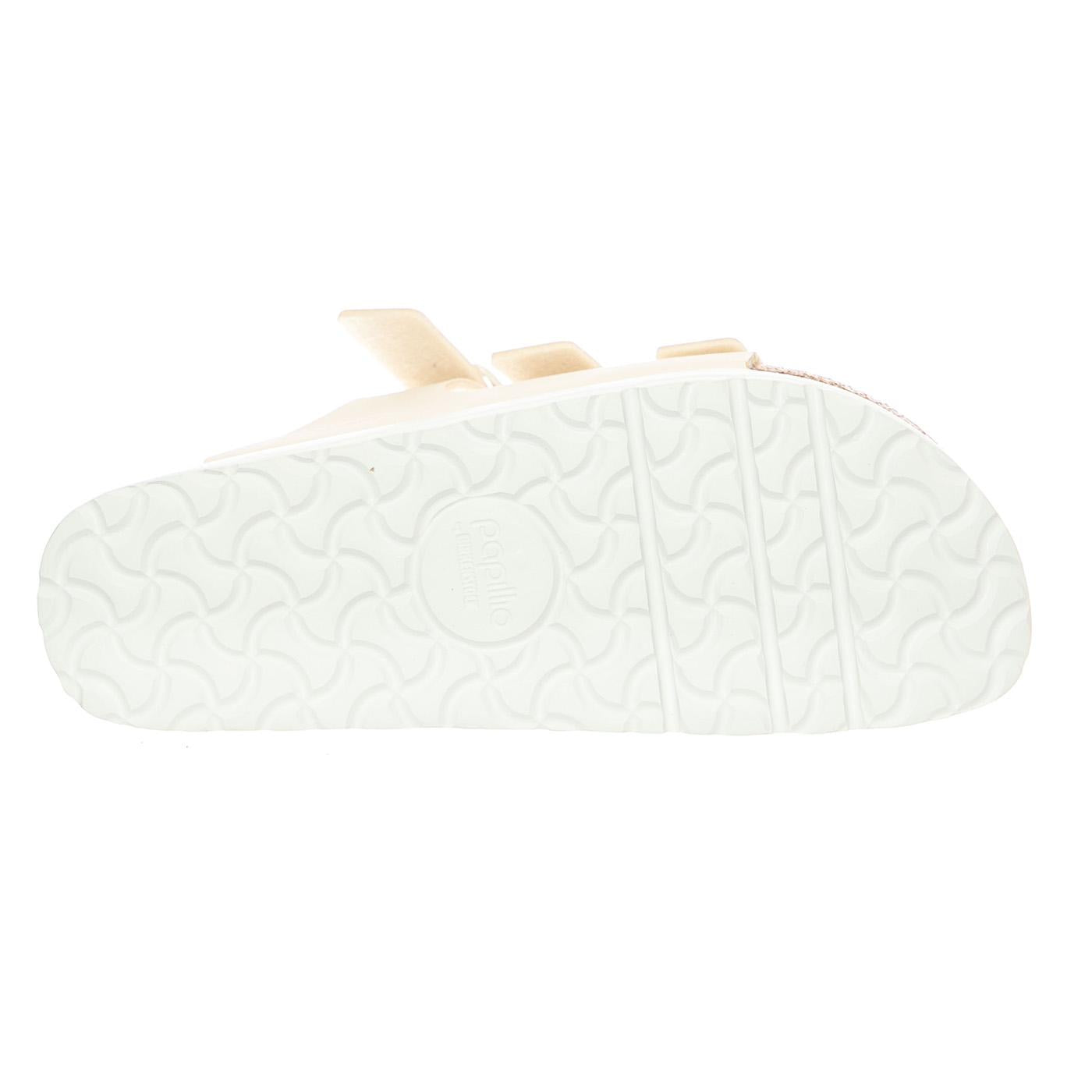 Florida III Platform Vegan Birko Flor Narrow Fit Eggshell - Sandali Donna Bianchi 1029751 EGL BIRKENSTOCK 