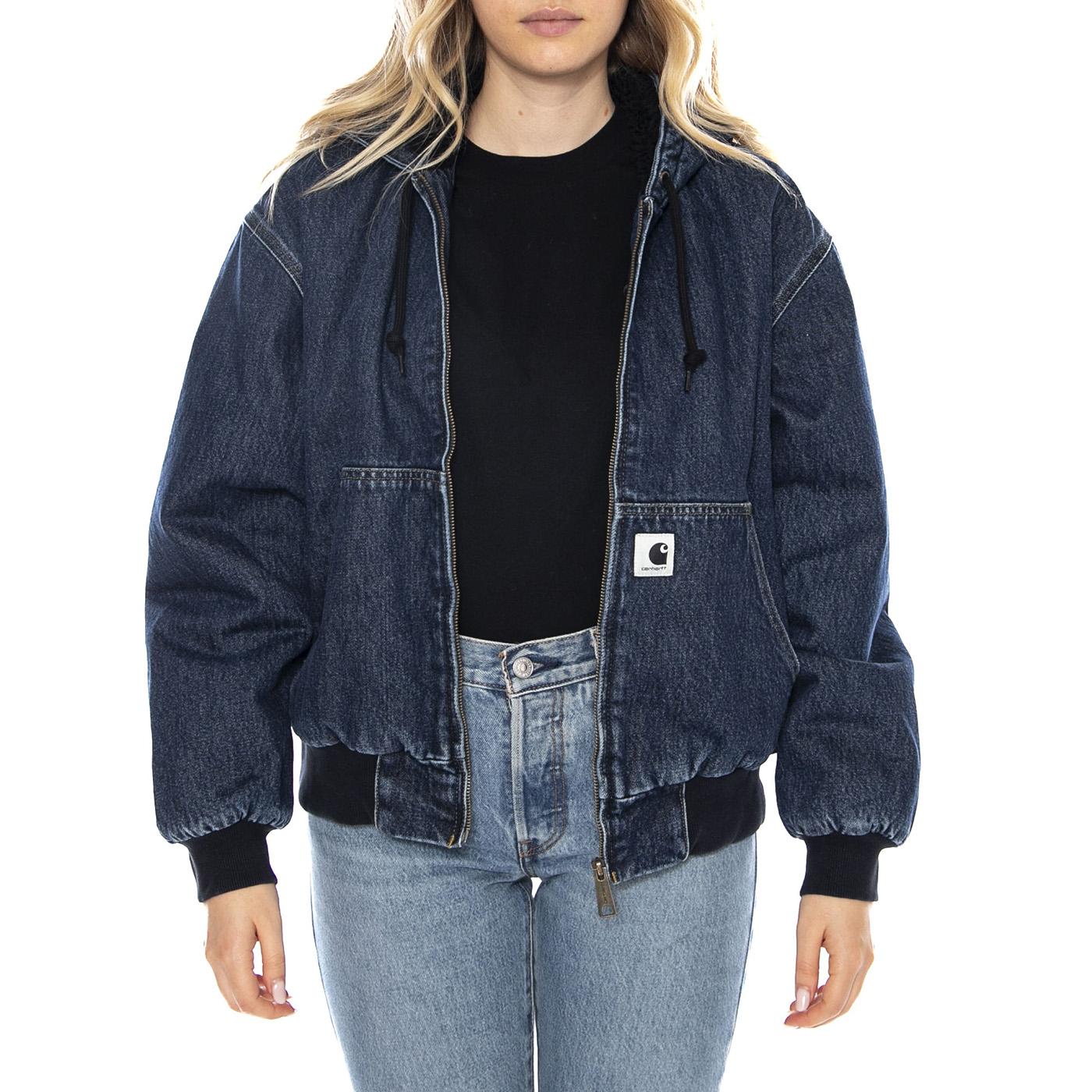 W Carhartt OG Active Jacket (Winter) - Blu - Giacca Donna I032240_01_06 . CARHARTT WIP 