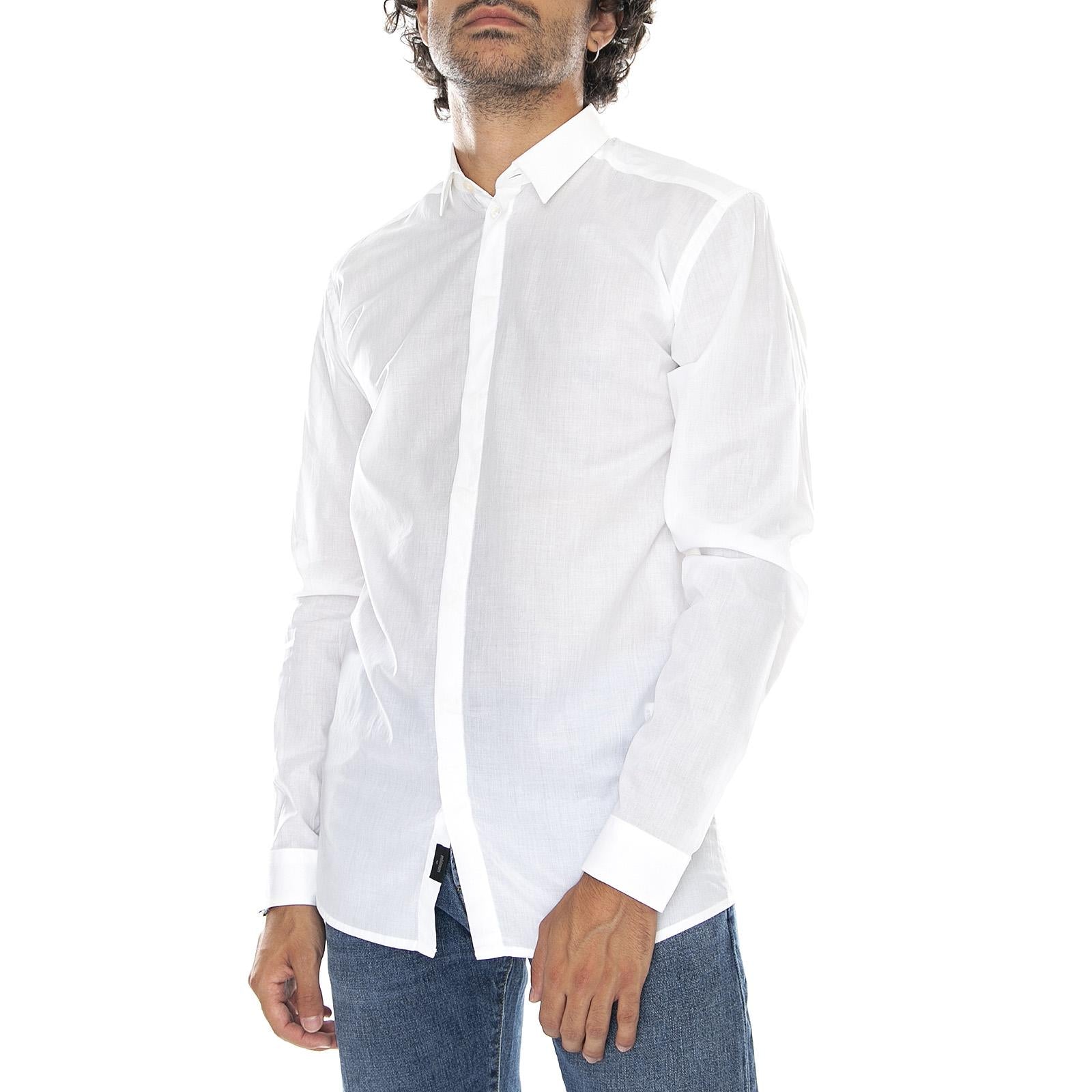 Rohan Black Line Shirt - White - Camicia Uomo Bianca 141320124-000  MINIMUM 