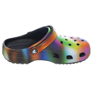 Classic Solarized Clog Black/Multi - Sandali Uomo Multicolore CR.207556-BKMI  CROCS 