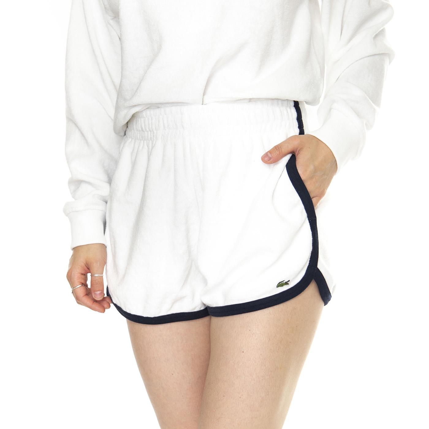 Shorts 70V White - Pantaloncini Donna Bianchi GF7269-70V  LACOSTE 