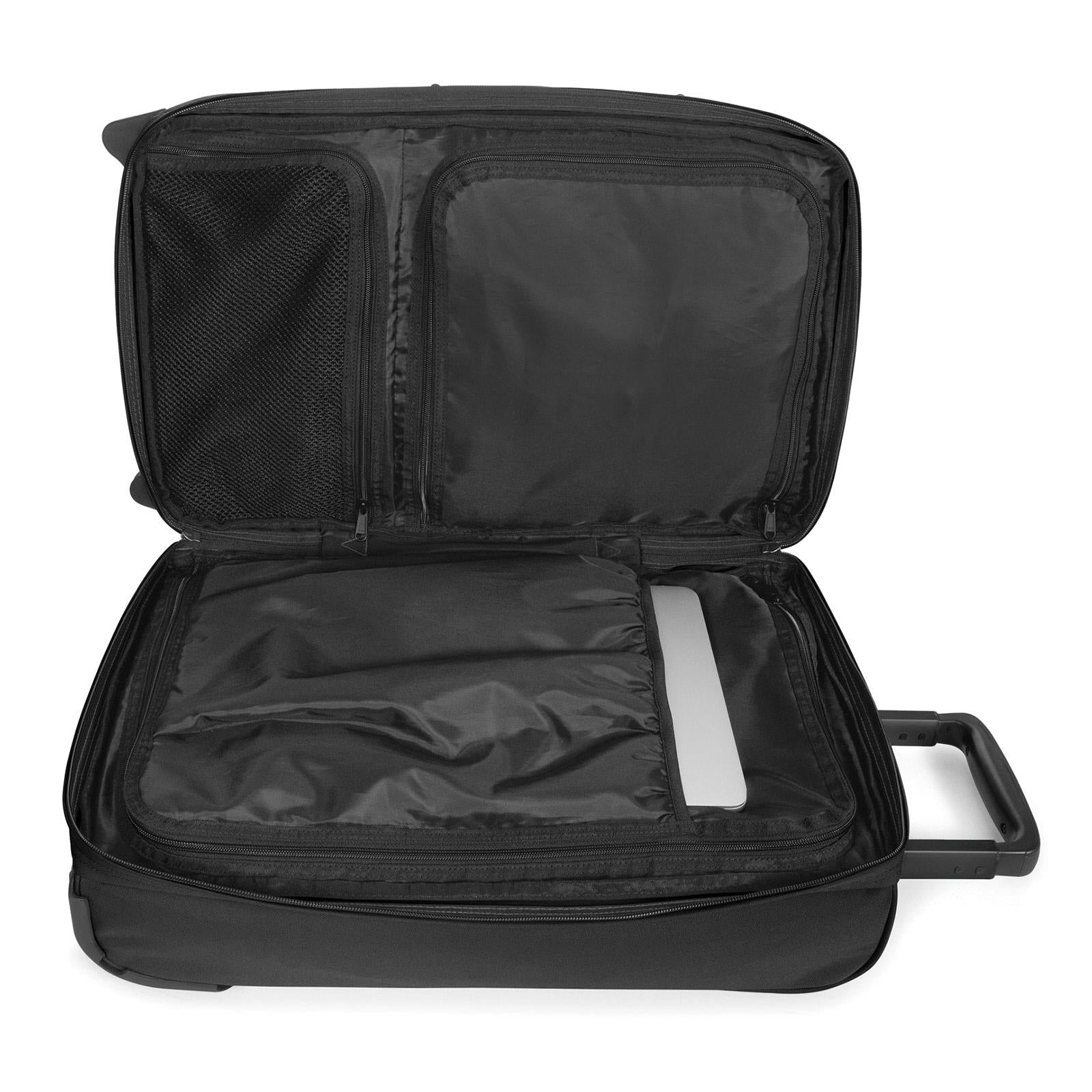 Double Tranverz S Trolley Bag - Wild Black - Borsa Trolley da Viaggio Nera EK0A5B870081  EASTPAK 
