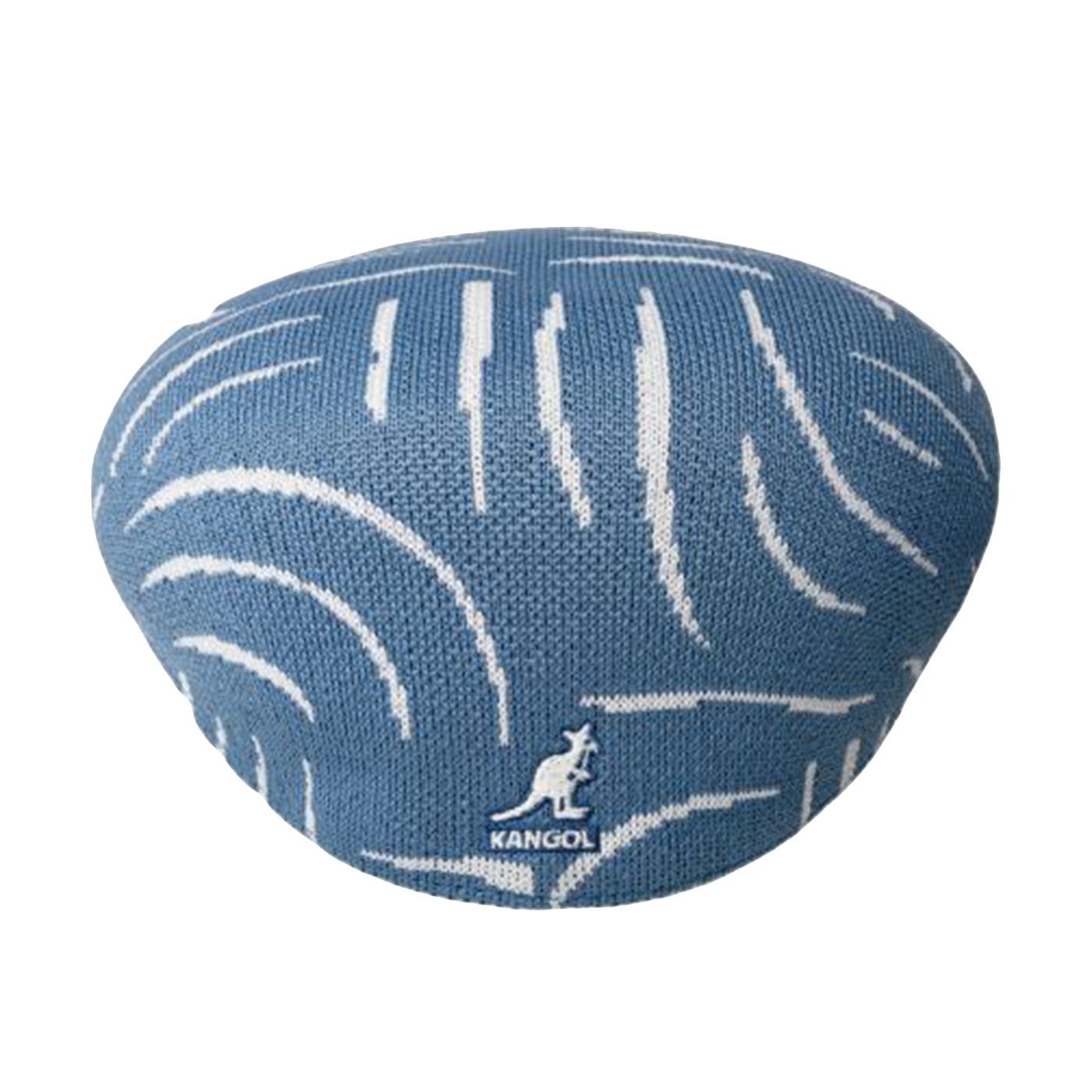 Swerve 504 Denim Blue / White - Cappello a Coppola Blu K3755-DW428  KANGOL 